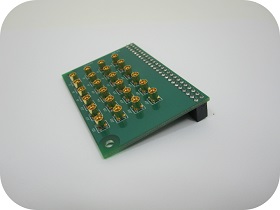 50 pin IDC to MMCX
                                  Adapter board for PulseBlasterUSB